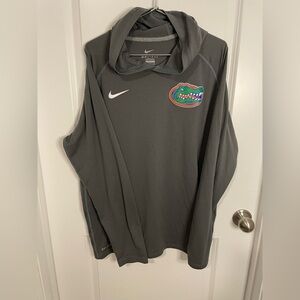 Nike Florida Gators Dri-FIT Dark Gray Long Sleeve Shirt Hoodie